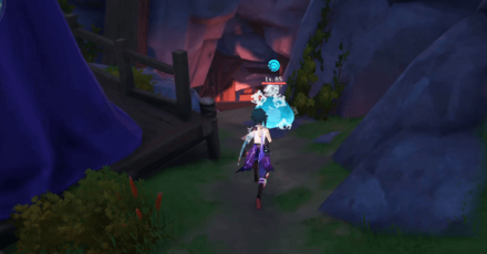 Genshin - Night Ravens in the Cellar - The path behind the Theater