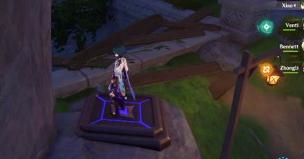 Genshin - Night Ravens in the Cellar - Ride the fixed elevator to the cellar