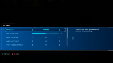 Spider-Man Remastered - Changing Difficulties