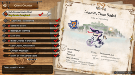 MH Rise Sunbreak - MR 5 Chameleos Quest