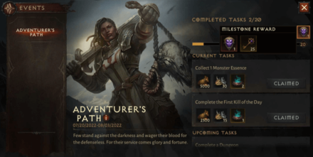 Diablo Immortal - Adventurer