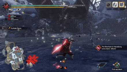 MH Rise Sunbreak - Kushala Daora Aerial Glide Attack