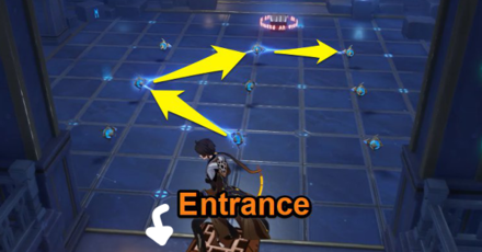 Genshin - The Ancient Azure Stars Door 4 - Astral Puzzle