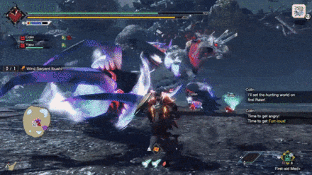 MH Rise Sunbreak - Ibushi Twin Bite Dragon Burst Combo