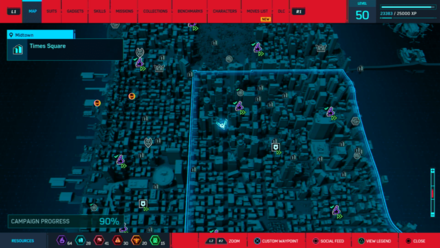 Spider-Man Remastered - Clearing the Way Map