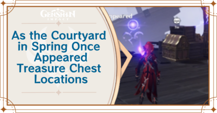 Genshin Impact - Kazuha Domain Treasure Chest Locations