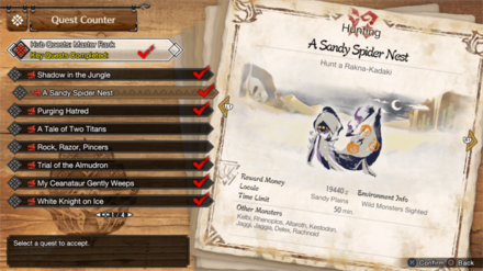 MH Rise Sunbreak - MR 3 Rakna-Kadaki Quest