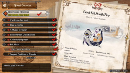 MH Rise Sunbreak - HR 7 Rakna-Kadaki Quest