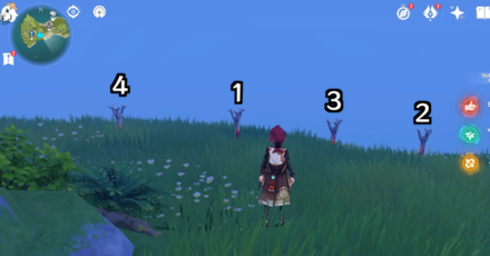 Genshin - Minacious Isle Torch Puzzle #2 - Solution