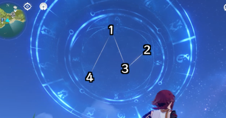 Genshin - Minacious Isle Torch Puzzle #2 - Hint