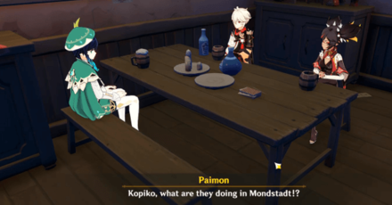 Genshin - The Golden Apple Vacation Returns - Go to Angel