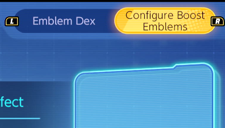 Pokemon UNITE - Boost Emblems - Go to Configure Boost Emblems Tab