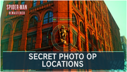Spider-Man Remastered - All Secret Photo Op Locations