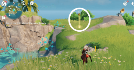 Genshin - Teleport to the Mountain