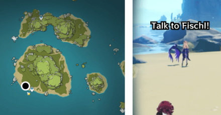 Genshin - Talk to Fischl