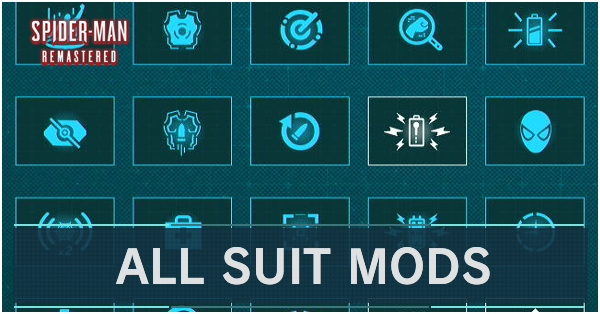 All Suit Mods Spider-Man