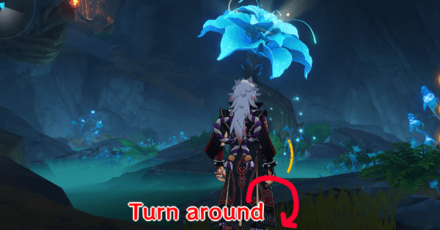 Genshin - Xinyan Domain Conch - go to the passage behind you