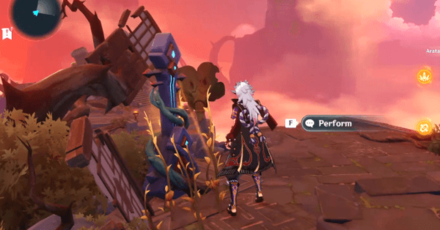 Genshin - Xinyan Domain Conch - Activate the Melodic Harps and Follow the puzzles