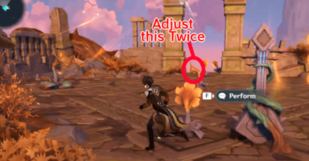 Genshin - Xinyan Domain Conch - Summon Wind Current