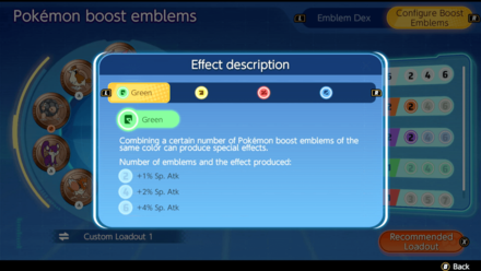 Pokemon UNITE - Boost Emblems - Emblem Colors