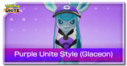 Pokemon UNITE - Purple Unite Style Glaceon Banner.png