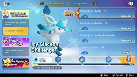 Pokemon UNITE - Icy Glaceon Challenge.png
