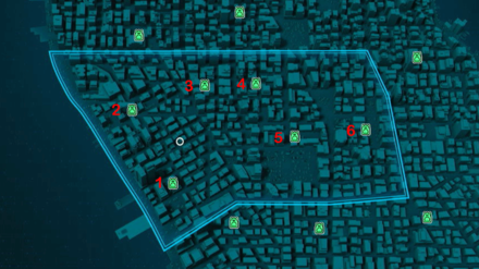 Greenwich Backpack Map