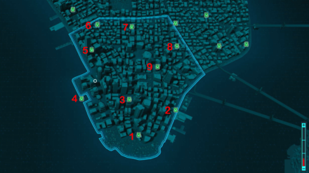 Financial District Backpack Map