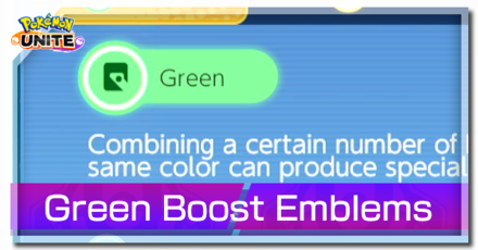 Pokemon UNITE - Green Boost Emblems Banner.png