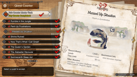 MH Rise Sunbreak - MR 2 Jyuratodus Quest