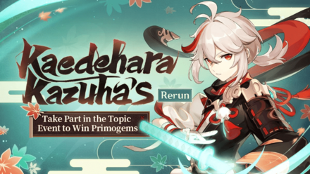 Genshin - Kaedehara Kazuha