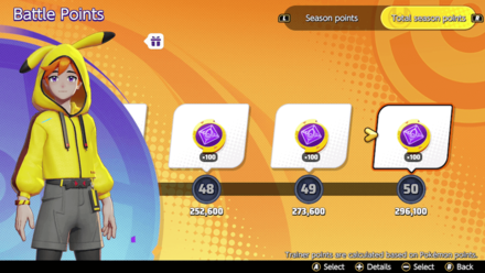 Pokemon UNITE - Level 50 Max Trainer Level.png