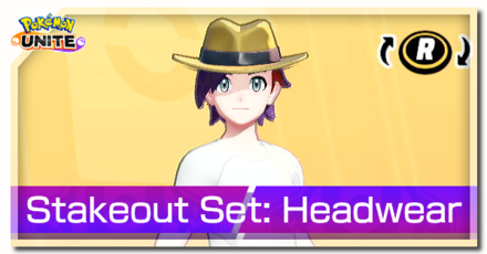 Pokemon UNITE - Stakeout Set Headwear Banner.png