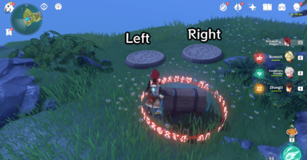 Genshin - Minacious Isle Astral Puzzle #3 - Solution 1