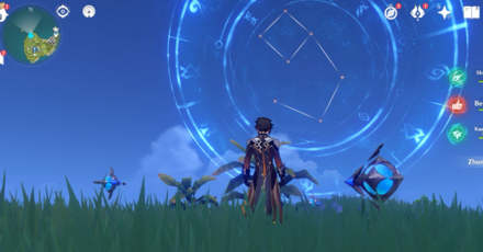 Genshin - Minacious Isle Astral Puzzle #4 - Hint