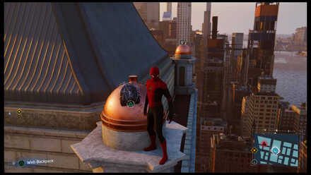 Backpack Location  Chinatown Spider-Man Remaster