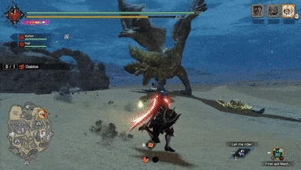 MH Rise Sunbreak - Diablos Charging Gore Feint