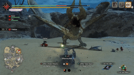 MH Rise Sunbreak - Diablos Diving Horn Slam