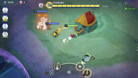 Pokemon UNITE - Boss Rush Drednaw Body Slam.gif