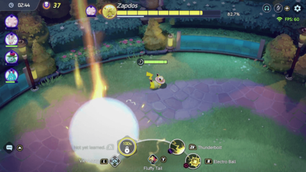 Pokemon UNITE - Random Thunder Attack