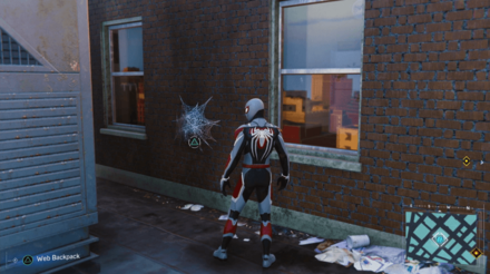 Backpack Location  Financial District Spider-Man Remaster