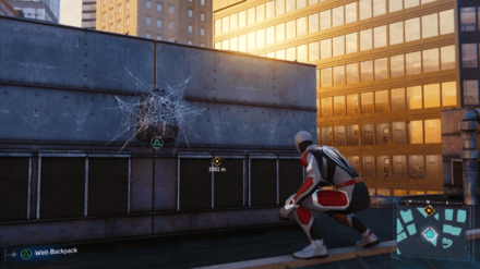 Backpack Location  Financial District Spider-Man Remaster