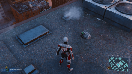 Backpack Location  Greenwich Spider-Man Remaster