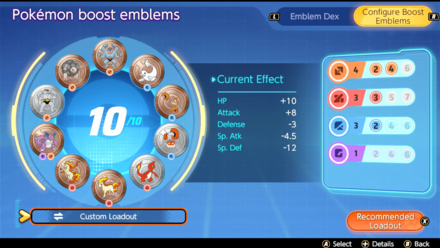 Pokemon UNITE - Boost Emblems - Select the Loadout Name.png