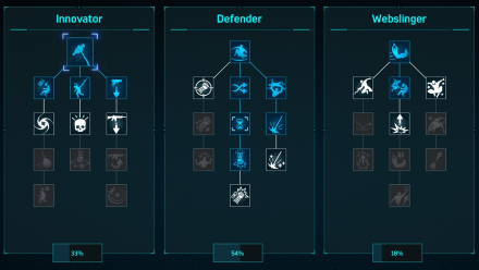 Spider-Man Skill Tree