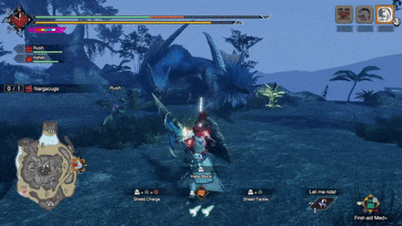 MH Rise Sunbreak - Nargacuga Lunging Bites