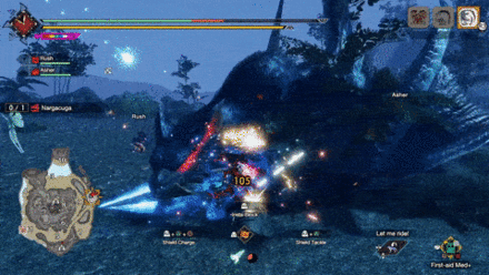MH Rise Sunbreak - Nargacuga Leaping Double Tail Slam