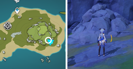 Starlight Coalescence hidden in a rock pile