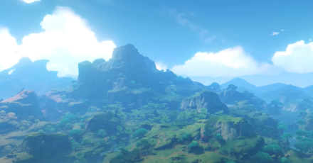 Genshin - Sumeru Mountain