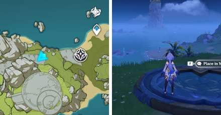 Minacious Isle 2 Pool of water